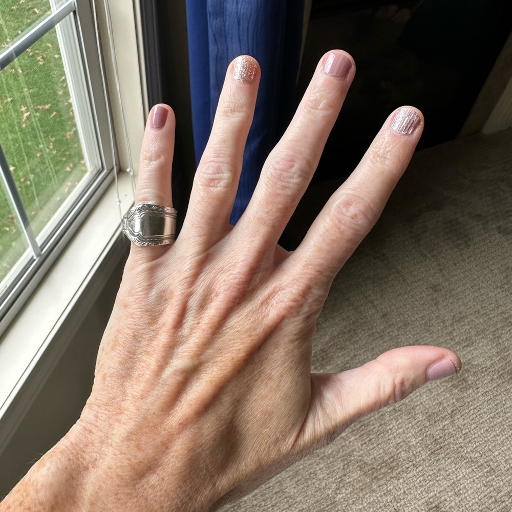 Silverware Pinky Ring - image 8